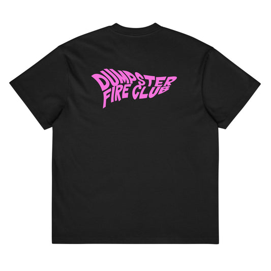 DFC Blue Bin Men's Box Tee Black Pink