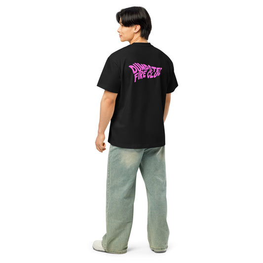 DFC Blue Bin Men's Box Tee Black Pink